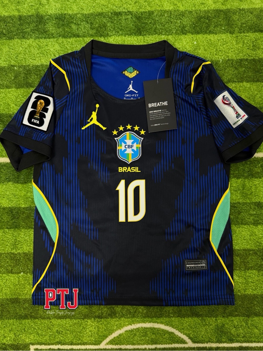 Brazil Away Jersey KIDS - Picture 2 of 6